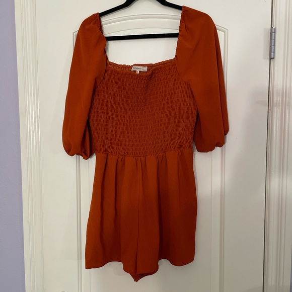 Rust Colored Romper - Picture 1 of 3